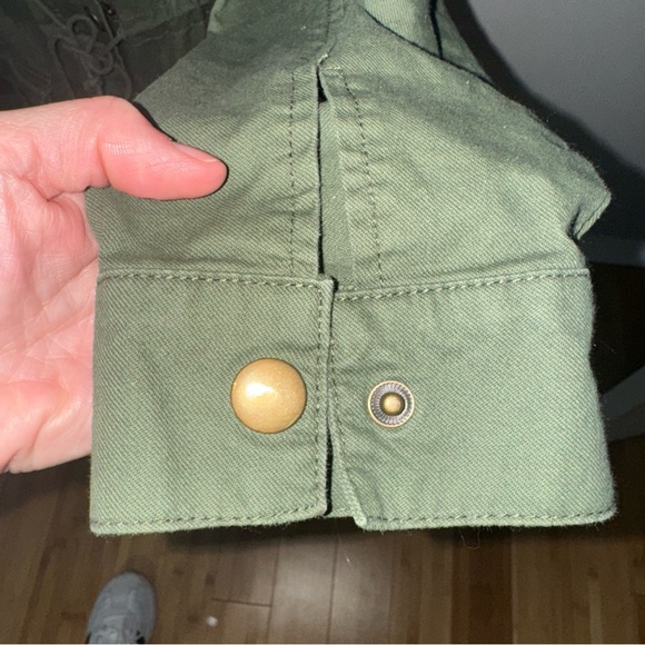 41 Hawthorne Women's Green Utility Jacket - Picture 4 of 6